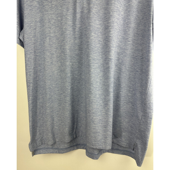 Johnnie-O Top Shelf Polo Shirt Maddox Blue Stretch Performance UPF Golf Men's XL - Picture 5 of 8